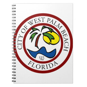 Caderno Espiral West Palm Beach Flórida