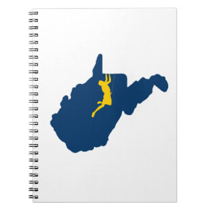 Caderno Espiral West Virginia Subindo