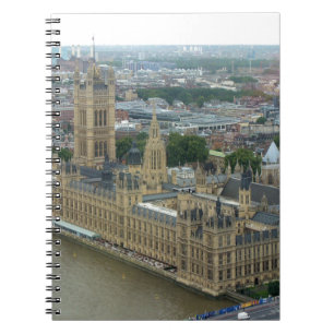 Caderno Espiral Westminster Londres
