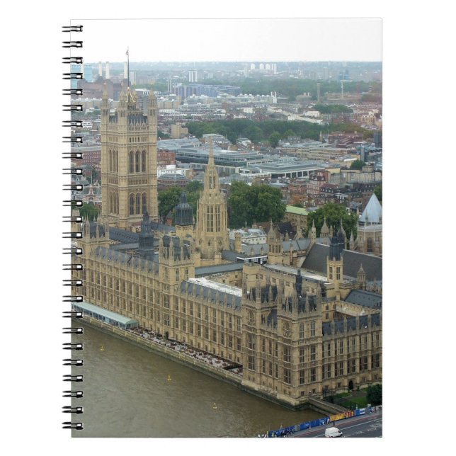 Caderno Espiral Westminster Londres (Frente)