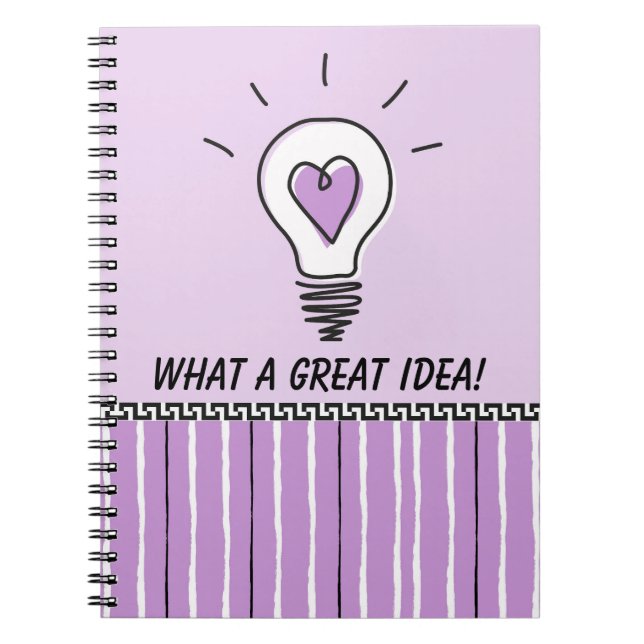 Caderno Espiral What A Great Idea! - Notebook (Frente)
