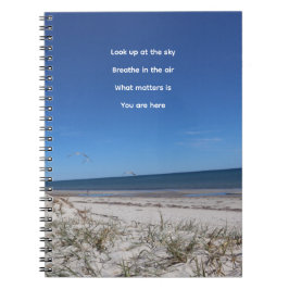 Caderno Espiral "What Matters Is You Are Here"