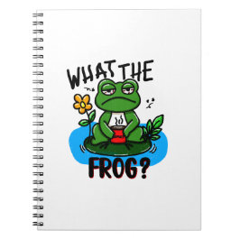 Caderno Espiral What the frog?