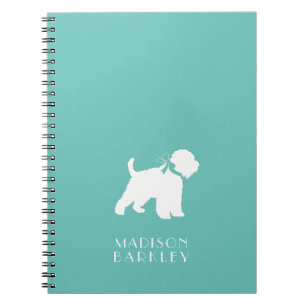 Caderno Espiral Wheaten Terrier Dog Puppy