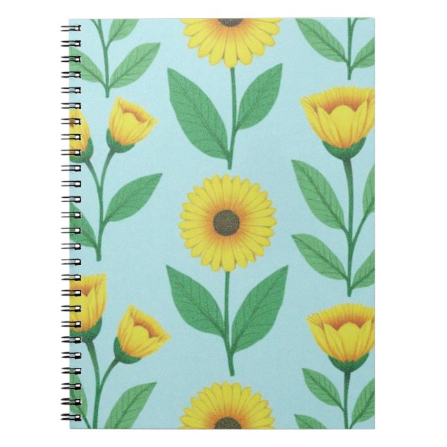 Caderno Espiral Whimsical Glee Bloom  (Frente)