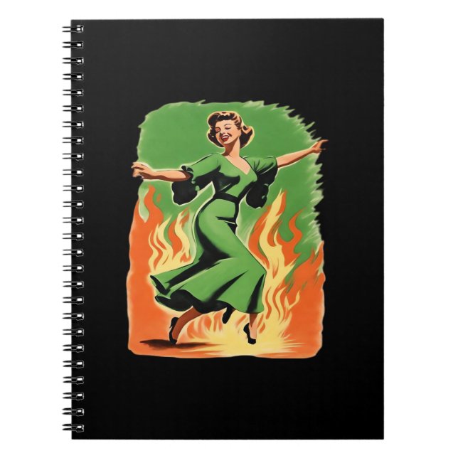 Caderno Espiral Whimsigoth Gótico Wall Art 90s Decor HECKINFAROUT  (Frente)