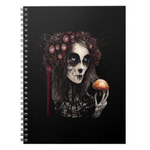 Caderno Espiral Whimsigoth - Luas clássicas e jardins assombrados