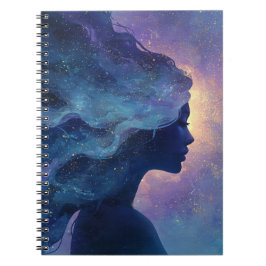 Caderno Espiral Whispers of the Moon – Goddess Journal