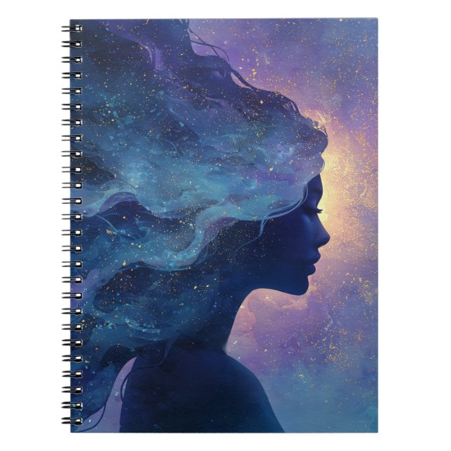Caderno Espiral Whispers of the Moon – Goddess Journal (Frente)
