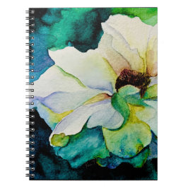 Caderno Espiral White Rose Notebook