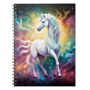 Caderno Espiral White Wonder: O Unicórnio Branco Espectral