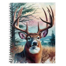 Caderno Espiral "Whitetail Majesty" Watercolor Journal