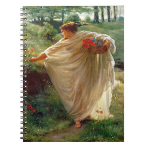 Caderno Espiral Wild Blossoms (por Edward Poynter)
