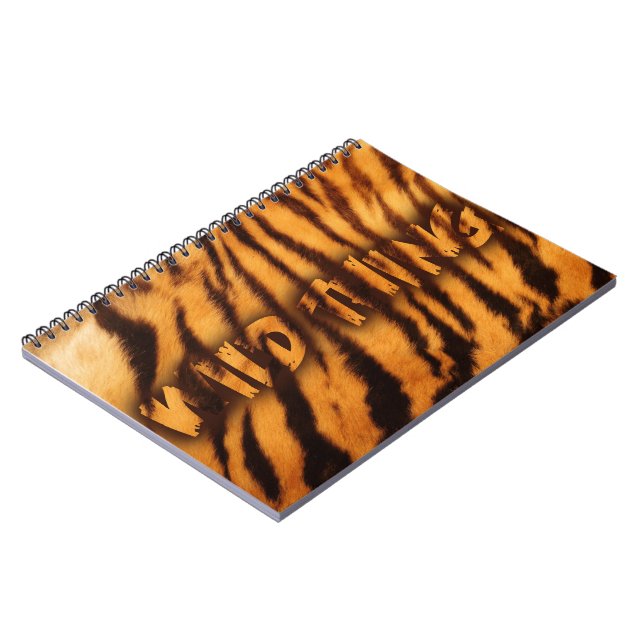 CADERNO ESPIRAL WILD THING (Left Side)