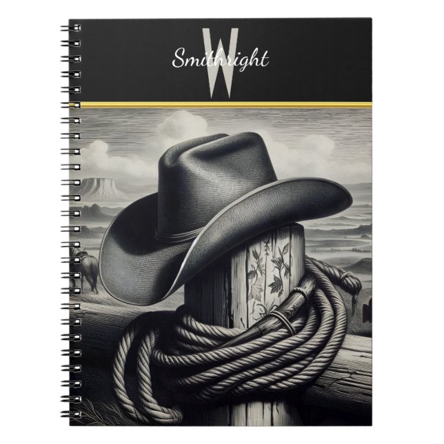 Caderno Espiral Wild West Elegance (Frente)