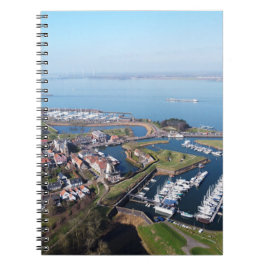 Caderno Espiral Willemstad Nederland drone overzicht.