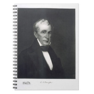 Caderno Espiral William Henry Harrison, 9o presidente da união