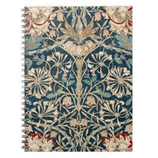 Caderno Espiral William Morris Antique Honeysuckle Floral