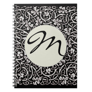 Caderno Espiral William Morris Grapevine Vine Leaf Patterno