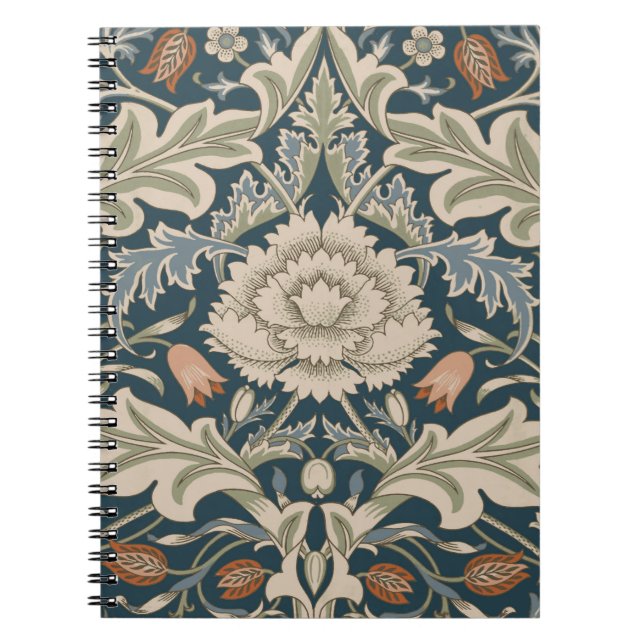 Caderno Espiral William Morris Severn Floral Garden Flower Classic (Frente)