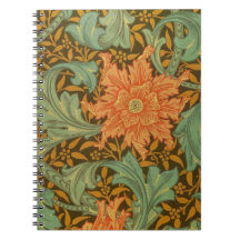 William Morris Solteiro Stem Pattern Art Nouveau