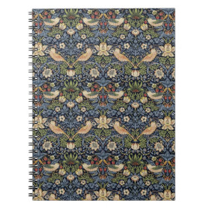 Caderno Espiral William Morris Strawberry Thef