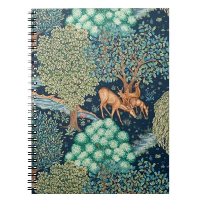 Caderno Espiral William Morris The Brook (Frente)