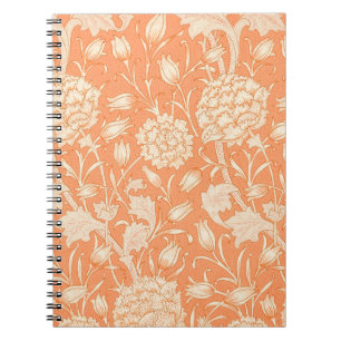 Caderno Espiral William Morris Wild Tulip famoso padrão