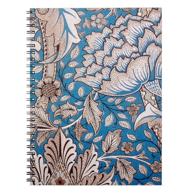 Caderno Espiral William Morris Windrush (Frente)