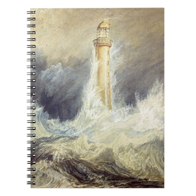 Caderno Espiral William Turner - Farol de Bell Rock (Frente)