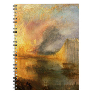 Caderno Espiral William Turner - The Burning of the Parliament
