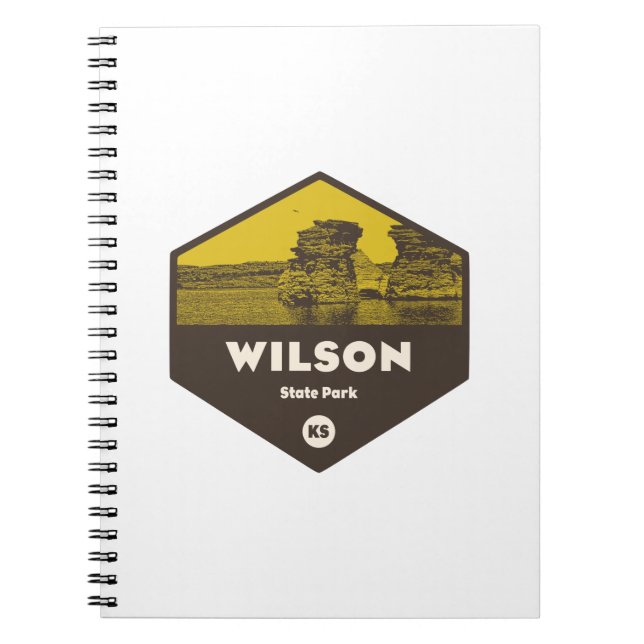 Caderno Espiral Wilson State Park Kansas (Frente)