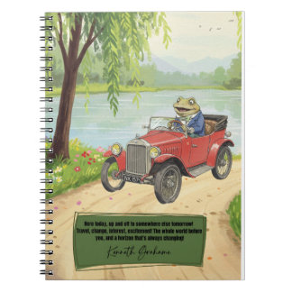 Caderno Espiral Wind in the Willows notebook