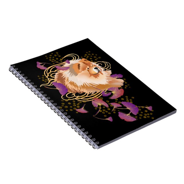 Caderno Espiral WINDSONG - Notebook Chow (Lado Direito)