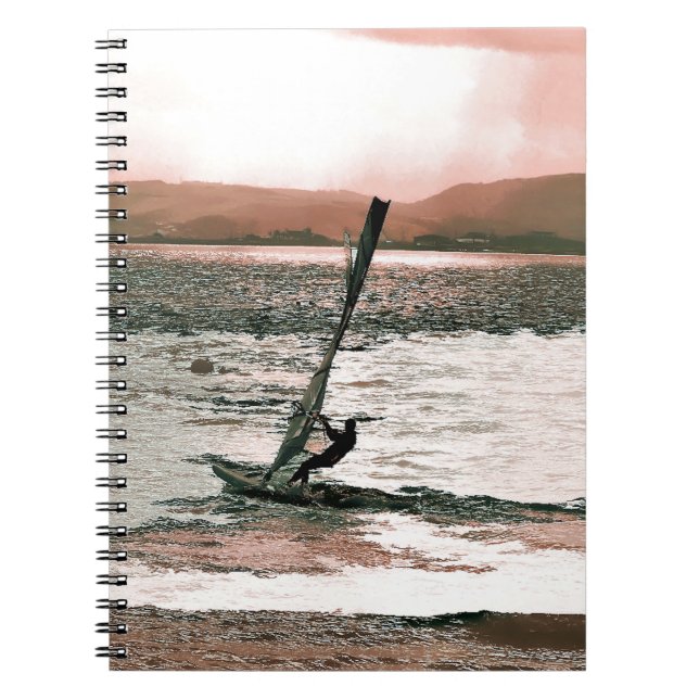 CADERNO ESPIRAL WINDSURFING (Frente)