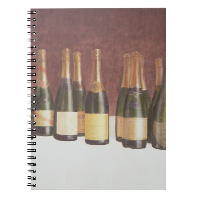 Caderno Espiral Winescape Champagne 2003 (Frente)
