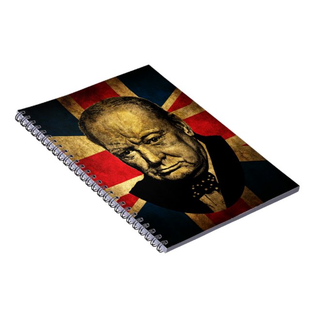 Caderno Espiral Winston Churchill (Lado Direito)