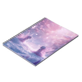 Caderno Espiral Winter Whispers and Fairy Light