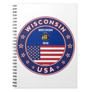 Caderno Espiral Wisconsin