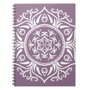 Caderno Espiral Wisteria Mandala
