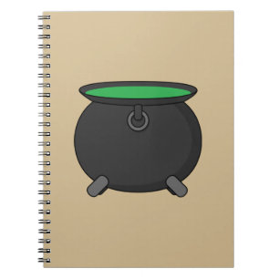 Caderno Espiral Witch Cauldron