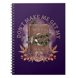 Caderno Espiral Witchy Spell Book