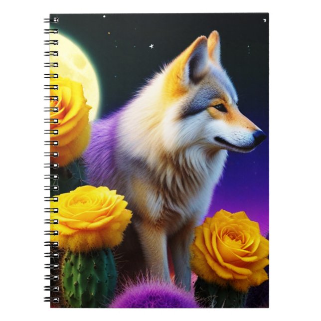 Caderno Espiral Wolf17: (Frente)