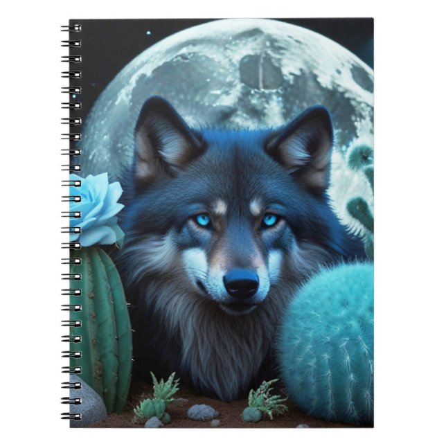 Caderno Espiral Wolf18: (Frente)