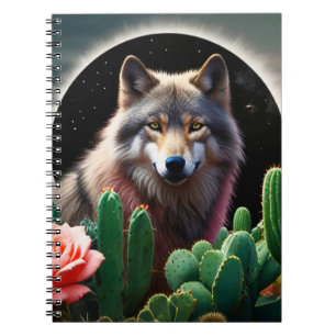 Caderno Espiral Wolf25