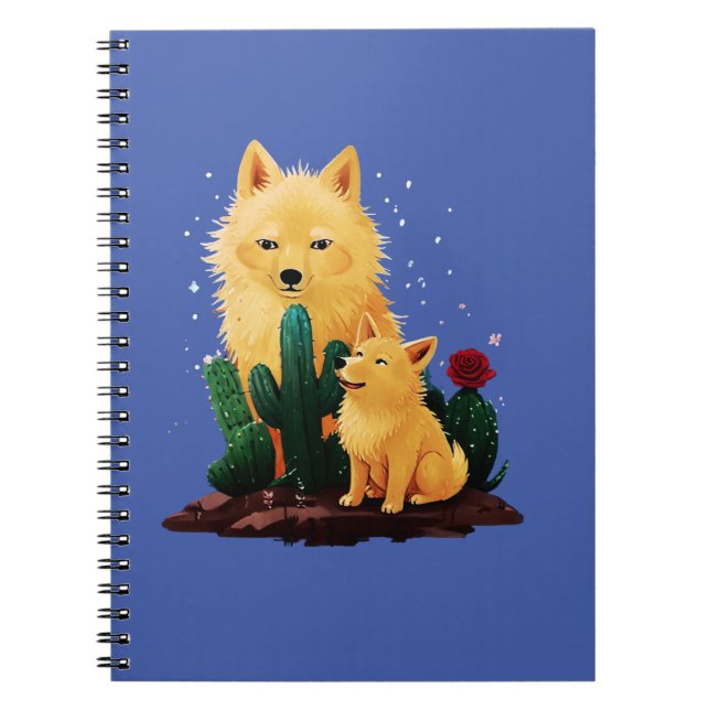 Caderno Espiral Wolf26: (Frente)