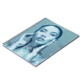 Caderno Espiral "Woman in Blue"