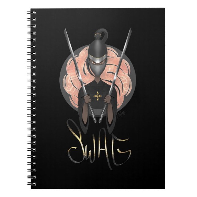 Caderno Espiral Woman Warrior Strong (Frente)