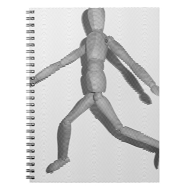 Caderno Espiral Wooden Human Mannequin (Frente)