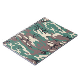 Caderno Espiral Woodland Camo